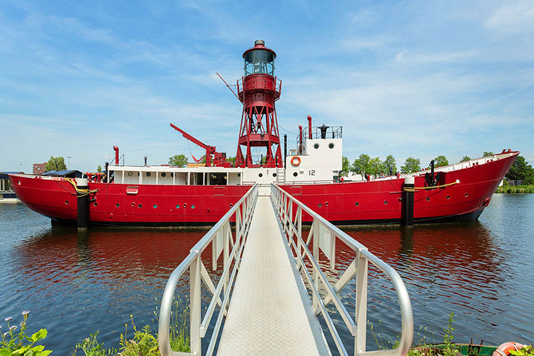 Sleep in truly unique lodgings at Lightship Amsterdam &copy; Lightship Amsterdam