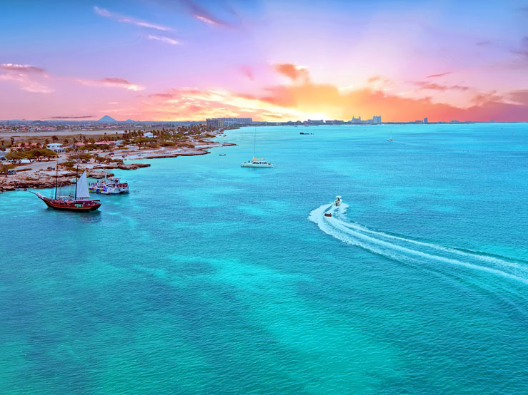 Aruba is a perfect mashup of culture and landscapes &copy; Steve Photography / Shutterstock