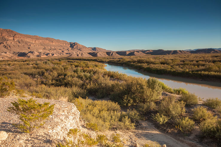 Rio Grande river at Big Bend National Park &copy; Dmitry Shlepkin / Shutterstock