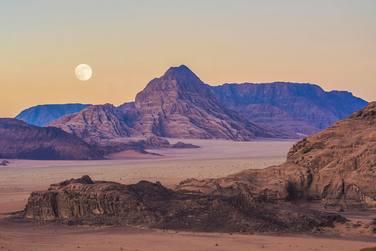 Wadi Rum, an otherworldly desert landscape in southern Jordan, is home the nomadic Bedouin &copy; Tom Mackie / Lonely Planet