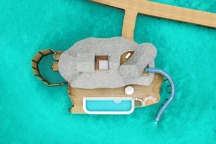 The Water Retreat will be the world's biggest overwater bungalow &copy; Sandro Bruecklmeier