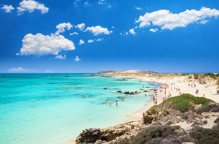 Elafonisi is just one of the many amazing beaches of Greece &copy; Lucian BOLCA / Shutterstock