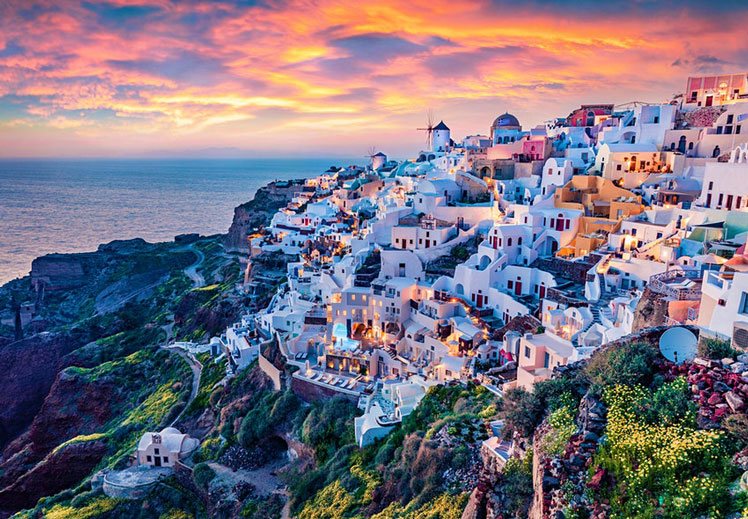 Greece is vaccinating island residents to boost tourism &copy; Andrew Mayovskyy/Shutterstock