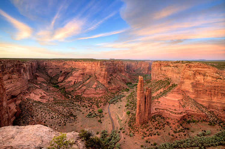 Some Navajo Nation sites are now open to the public again, including Canyon de Chelly [pictured] &copy;Getty Images