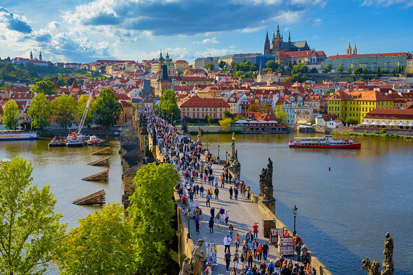 The Czech Republic is now open to vaccinated US tourists for non-essential travel &copy;Getty Images