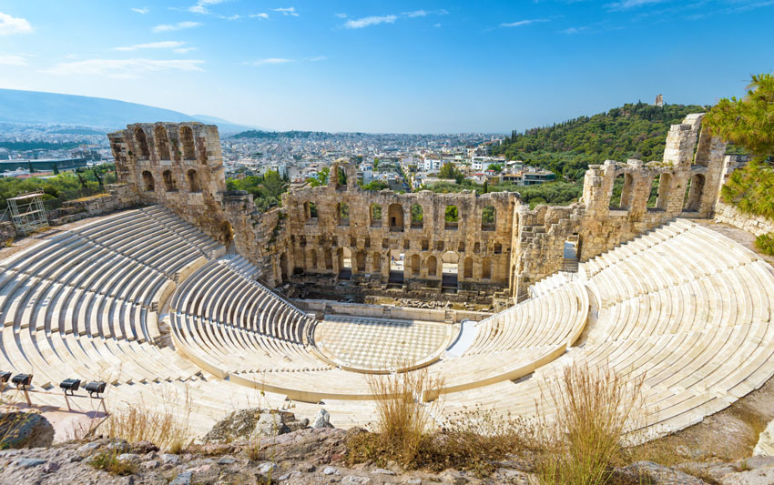 Tourist season is roughly Easter through October in Greece &copy;Viacheslav Lopatin/Shutterstock