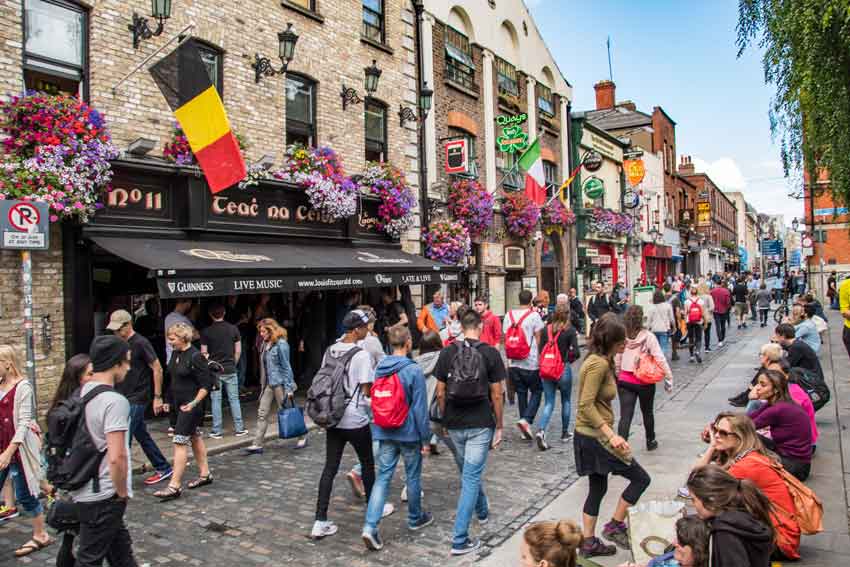 No matter the weather, Dublin's outdoor dining scene is taking off since the pandemic &copy; Getty Images