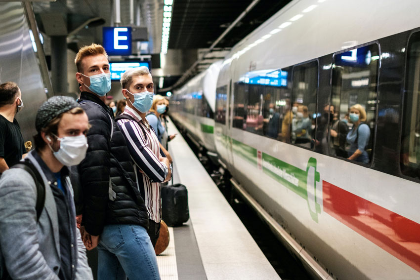 Traveling in Germany in easy this year, but remember to pack a mask &copy; Shutterstock / hanohiki