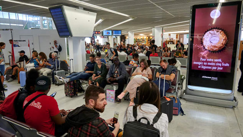 French aviation authorities warned up to 50% of flights could be affected by the strike. Horacio Villalobos/Corbis News/Corbis/Getty Images