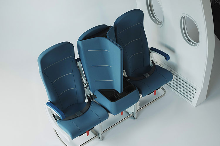 This new seat could provide a division for economy seating &copy; Universal Movement