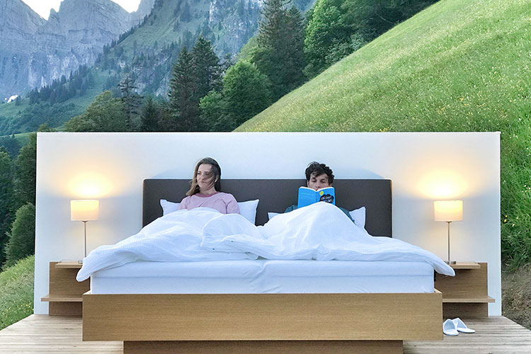 Zero Waste Hotel in Switzerland is a hotel without walls &copy;Patrik Riklin/Zero Real Estate