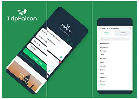 TripFalcon Mobile App